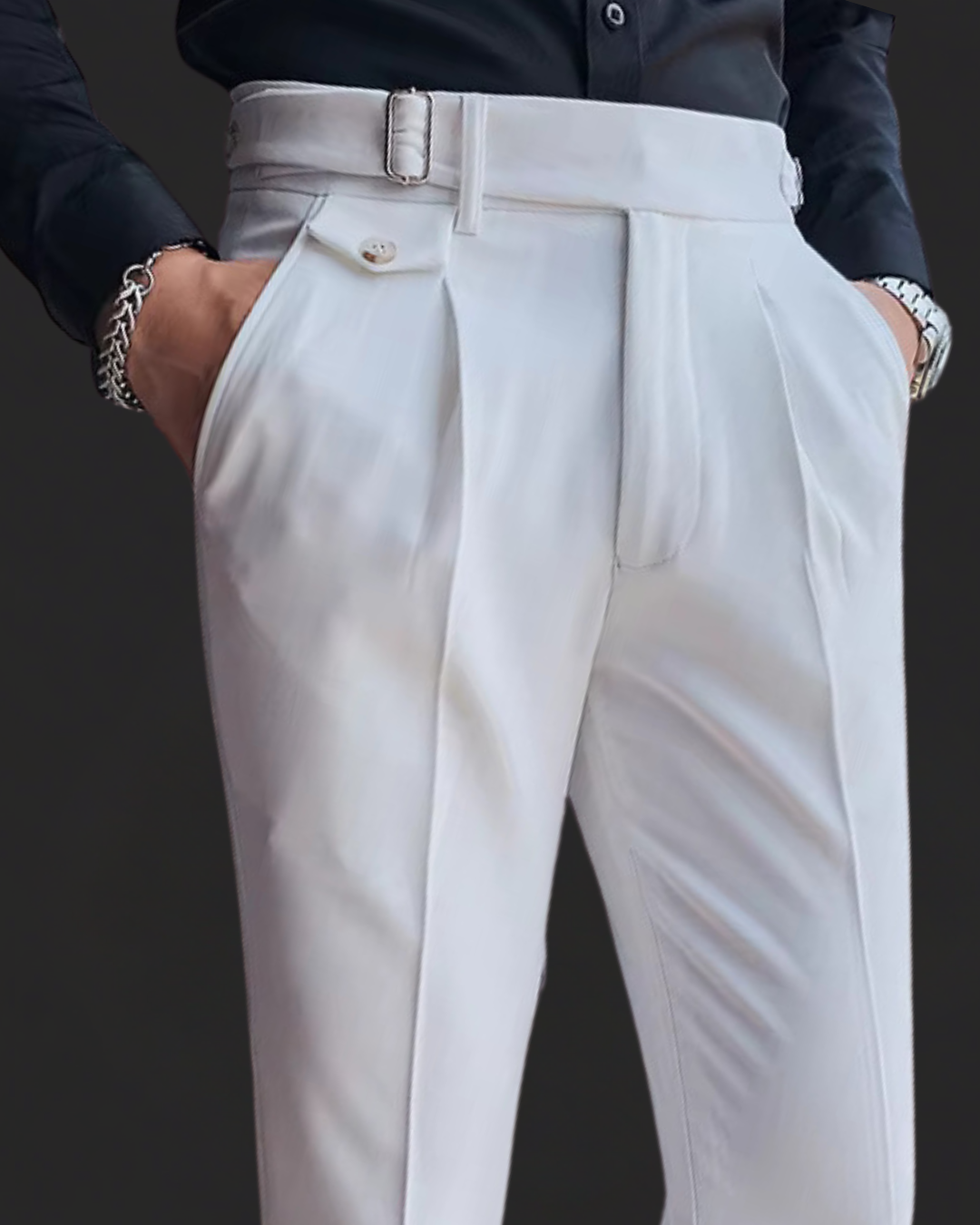Men's Military-Style Trousers | Marcello