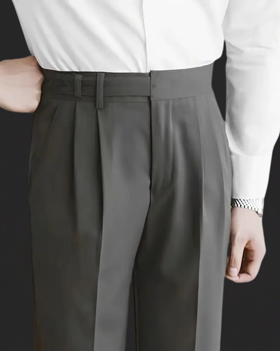 Men's Pleated Trousers | Santini