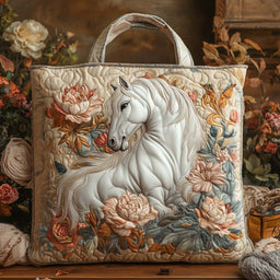 Ivory Meadow Grace Tote Bag