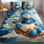 Snowmen Wonderland 3-Piece Bedding Set
