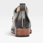 Women's Leather Oxford Shoes with Lace-Up Closure — view 5