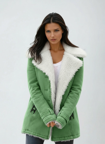 Amara | Wool Blend Winter Coat