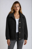 Vespera | Soft Button-Front Teddy Jacket