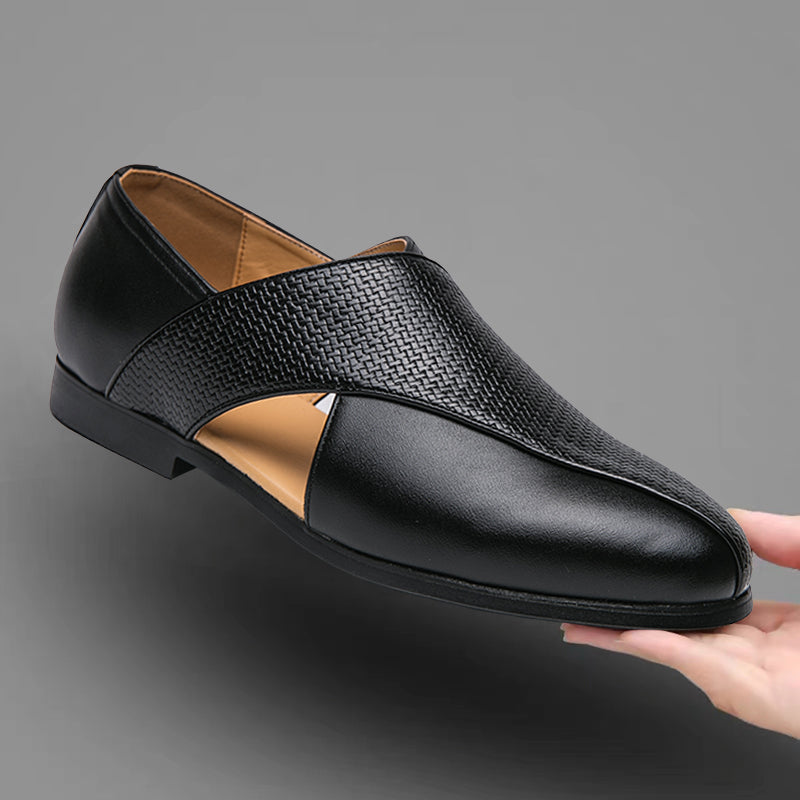 Men's Vintage Leather Loafers – Bayonne