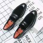 Men's Leather Penny Loafers – Duarte