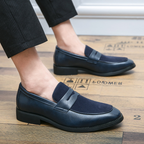 Men's Leather Penny Loafers – Duarte
