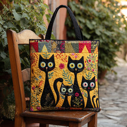 Meadow Meow Tote Bag