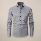 Men's wrinkle-resistant point collar formal shirt