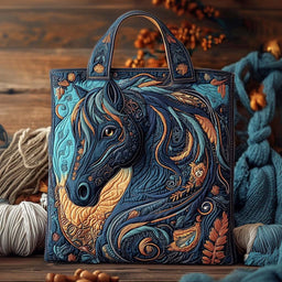 Midnight Sapphire Spirit Tote Bag