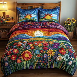 Mountain Blooms 3-Piece Bedding Set