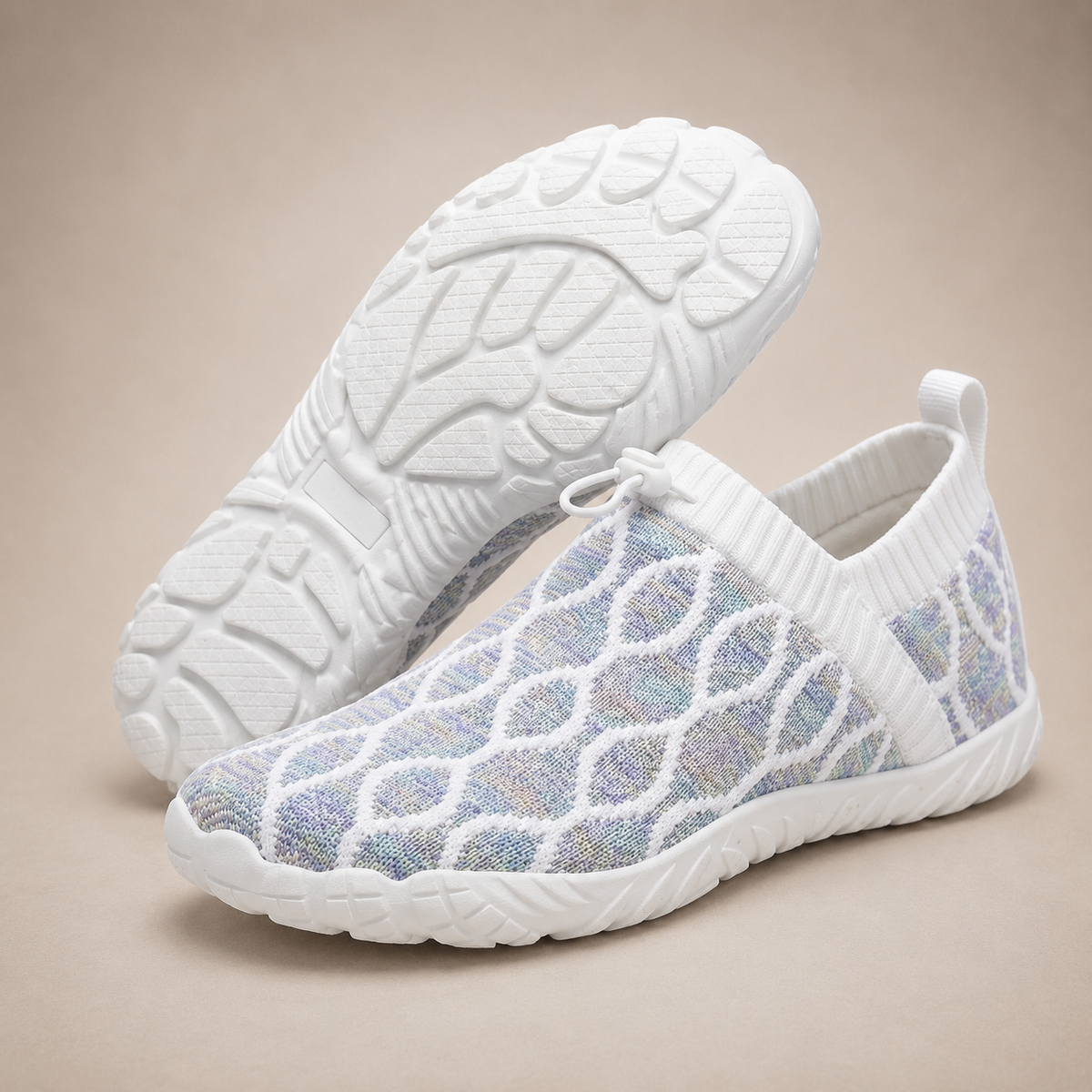 Women's Slip-On Mesh Walking Trainers — view 10