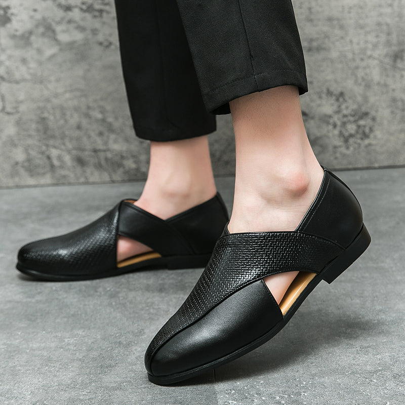Men's Vintage Leather Loafers – Bayonne