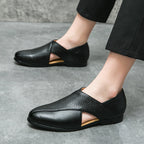 Men's Vintage Leather Loafers – Bayonne