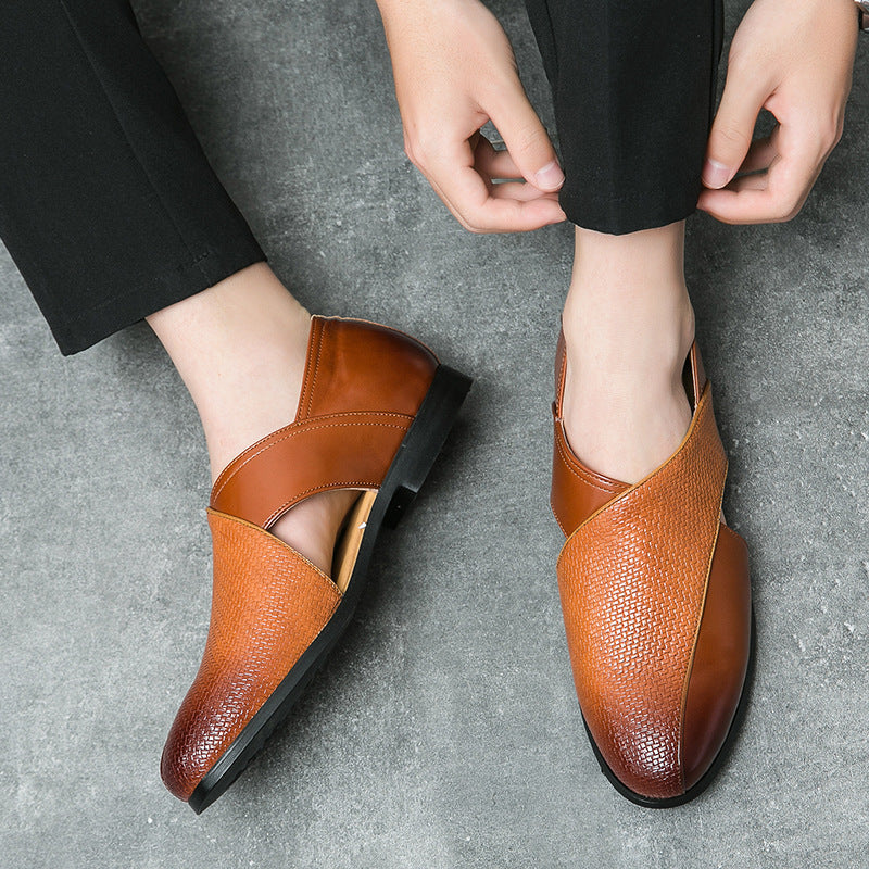 Men's Vintage Leather Loafers – Bayonne