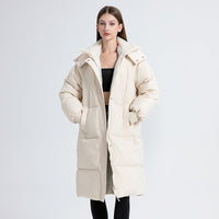 Gina™ - Classic Hooded Long Puffer Coat