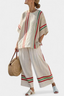 Truvane | Comfortable Boho Print Blouse & Loose-Fit Pants