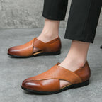 Men's Vintage Leather Loafers – Bayonne