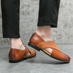 Men's Vintage Leather Loafers – Bayonne