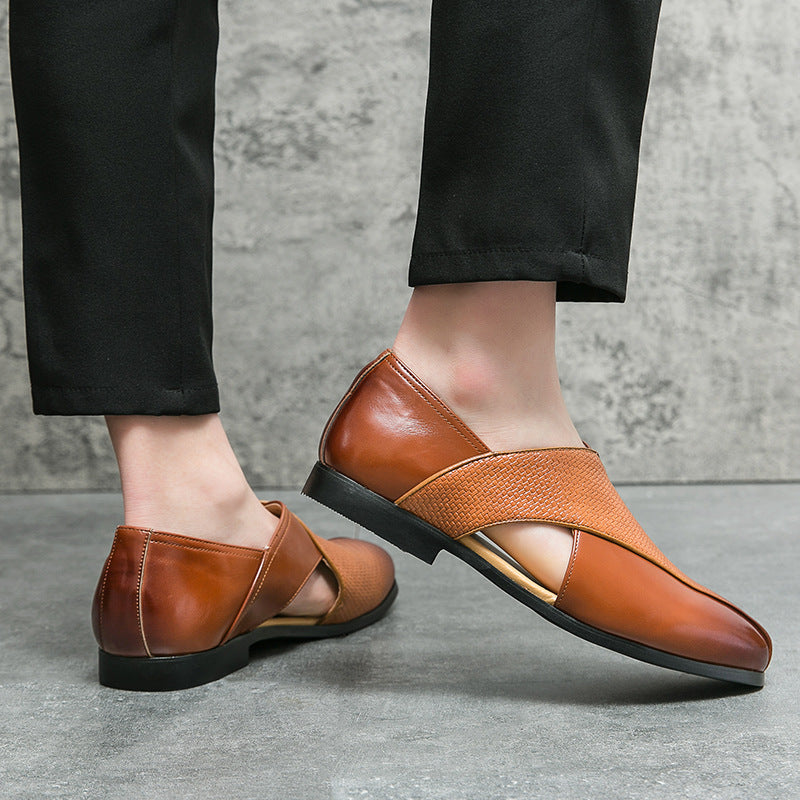 Men's Vintage Leather Loafers – Bayonne
