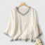 Taysia | Elegant V-Neck Blouse