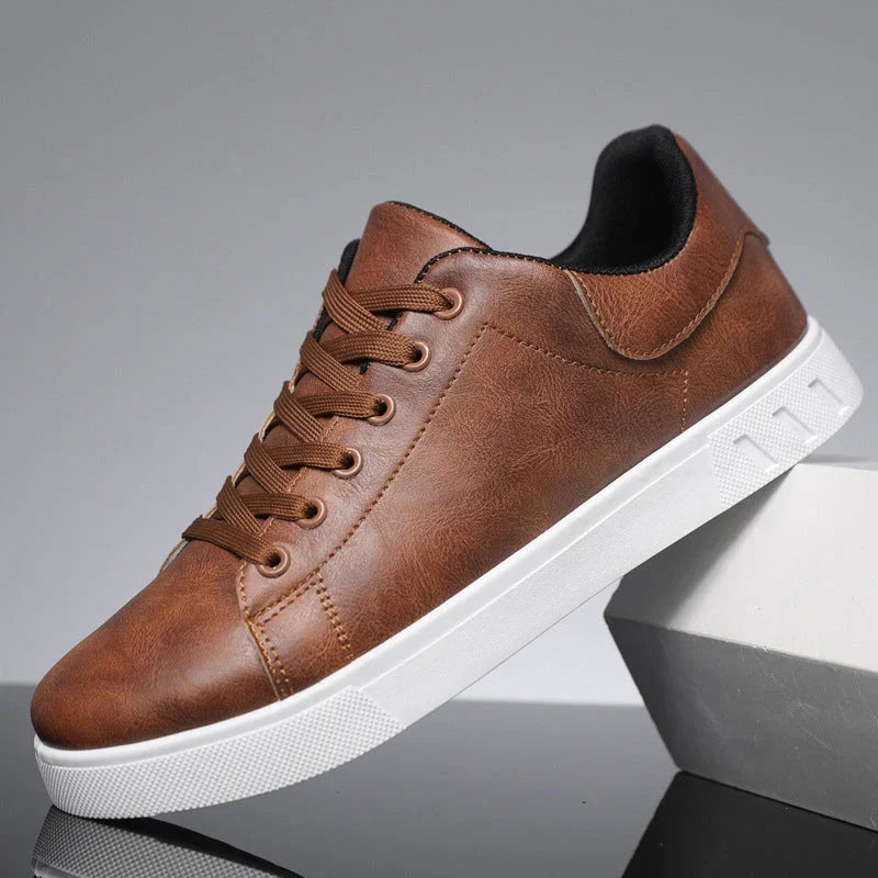 Men's Leather Sneakers – Corrado