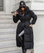 Elowen | Long Quilted Winter Coat