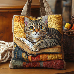 Page Purr Tote Bag