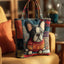 Parisian Pup Charm Tote Bag