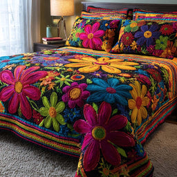 Petal Serene 3-Piece Bedding Set
