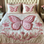 Pink Flutter 3-Piece Bedding Set
