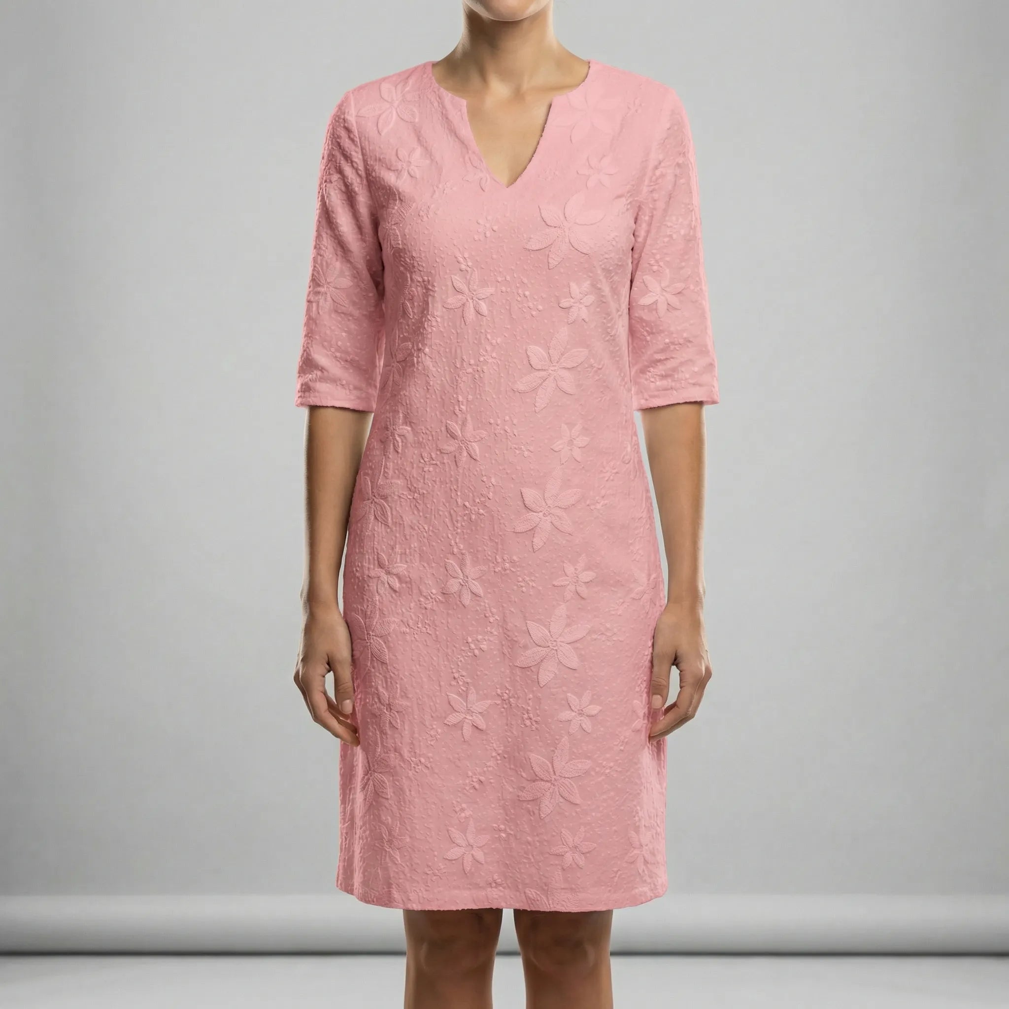 Women’s V-Neck Floral Summer Dress - Parker and Grant