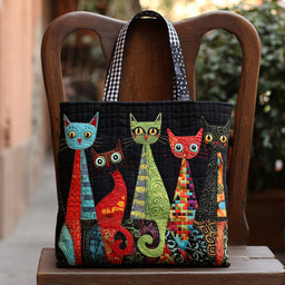 Purrfectly Cozy Tote Bag