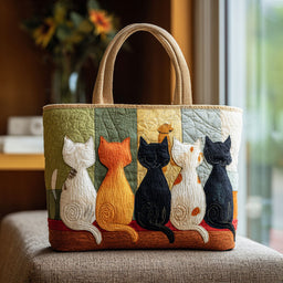 Purrfectly Quirky Tote Bag
