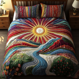 Rainbow River 3-Piece Bedding Set