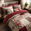 Rosy Cottage Romance 3-Piece Bedding Set
