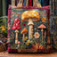 Ruby Stem Mushroom Garden Tote Bag