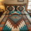 Rustic Arrow Diamond 3-Piece Bedding Set
