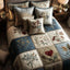 Rustic Florals 3-Piece Bedding Set