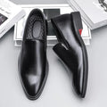 Men's Comfort Leather Slip-On Shoes – Massimo