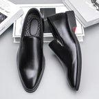 Men's Comfort Leather Slip-On Shoes – Massimo