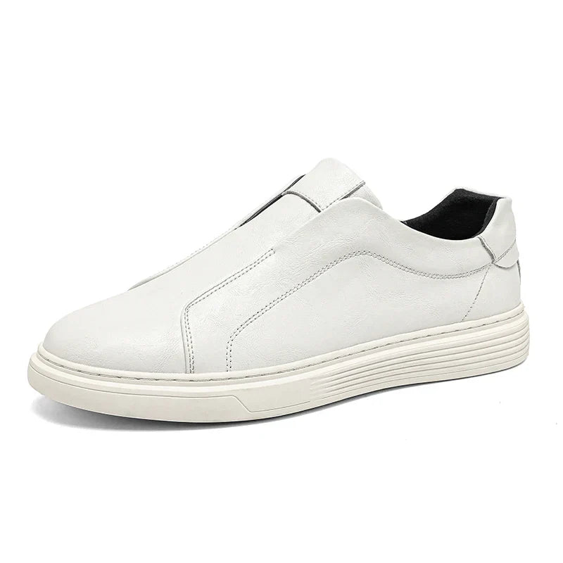Men's Classic Leather Slip-On Shoes – Ventotene