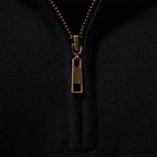 Men's Striped Quarter-Zip Jumper | Durham