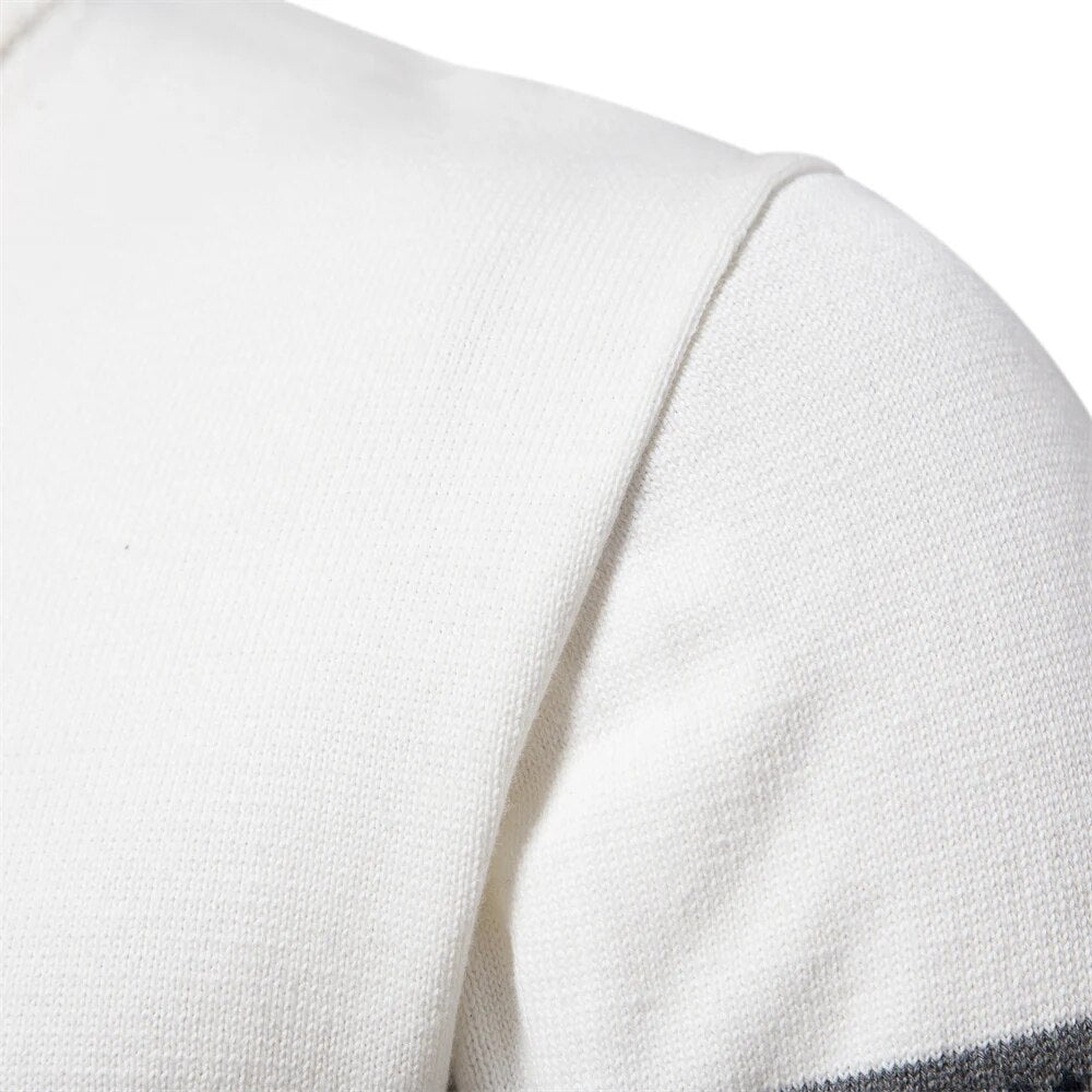 Men's Cable Knit Quarter-Zip Jumper | Soho