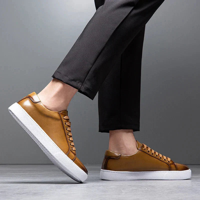 Men's Leather Casual Shoes – Trento