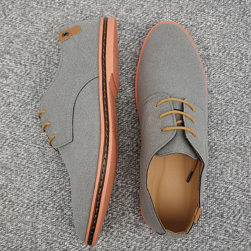 Men's Suede Oxford Shoes – Altea