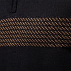 Men's Striped Quarter-Zip Jumper | Durham