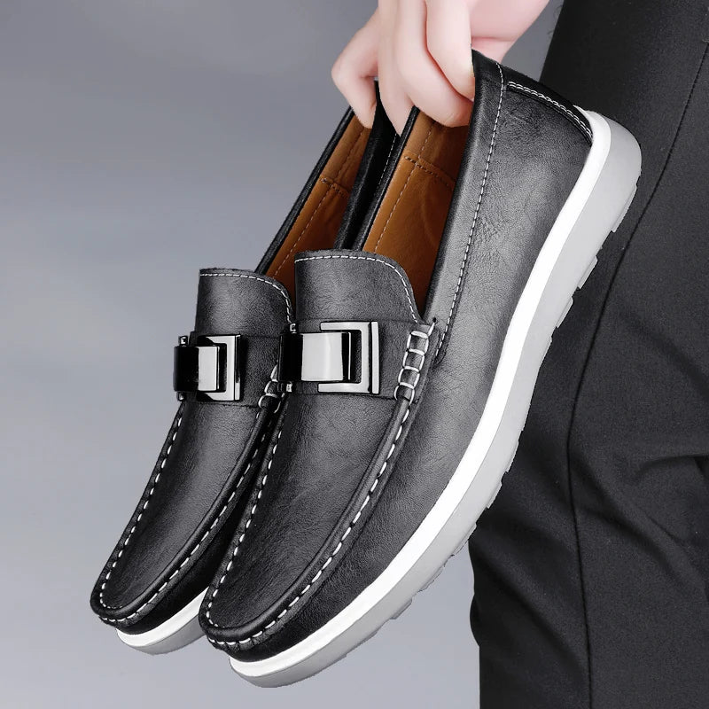 Men's Premium Leather Loafers – Brennan