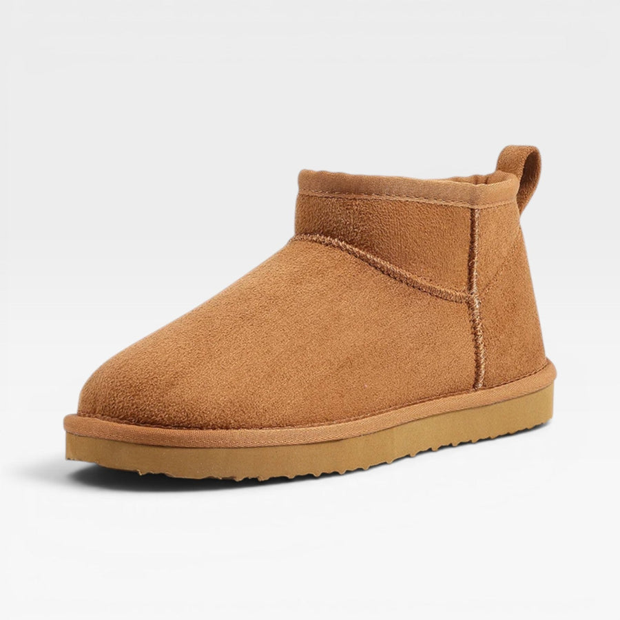 Women's Low Suede Winter Ankle Boots — view 2