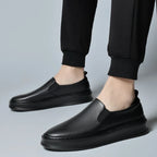 Men's Leather Slip-On Shoes – Anglet