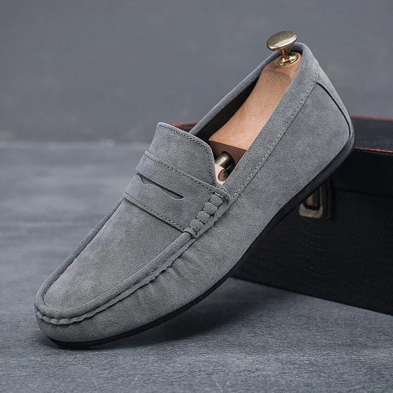 Men's Lightweight Suede Loafers – Lachlan